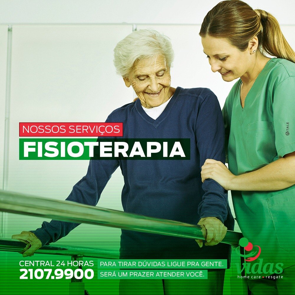 Os fisioterapeutas da Vidas estão preparados para lhe reabilitar.